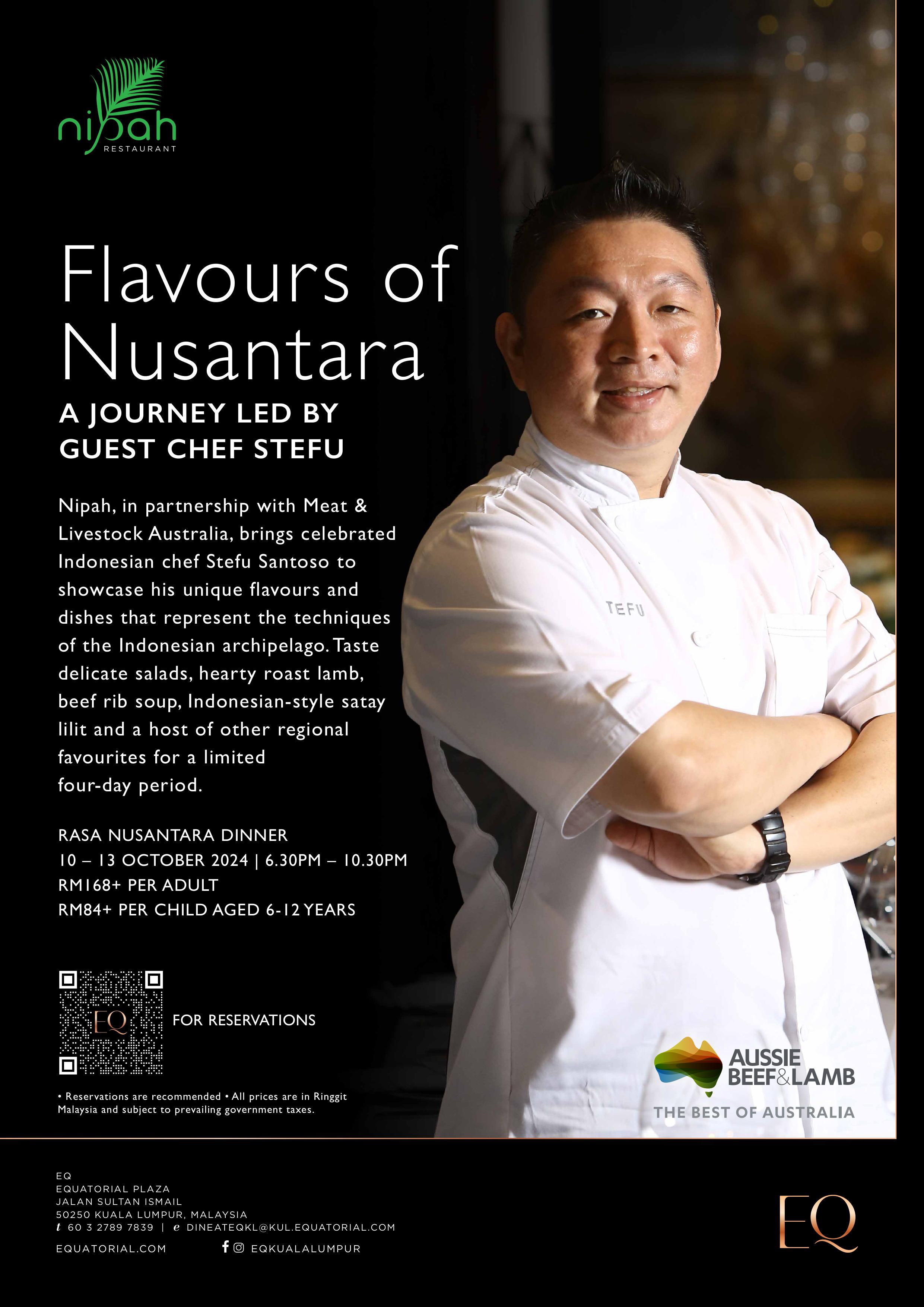 Flavours of Nusantara - A Journey Led by Guest Chef Stefu