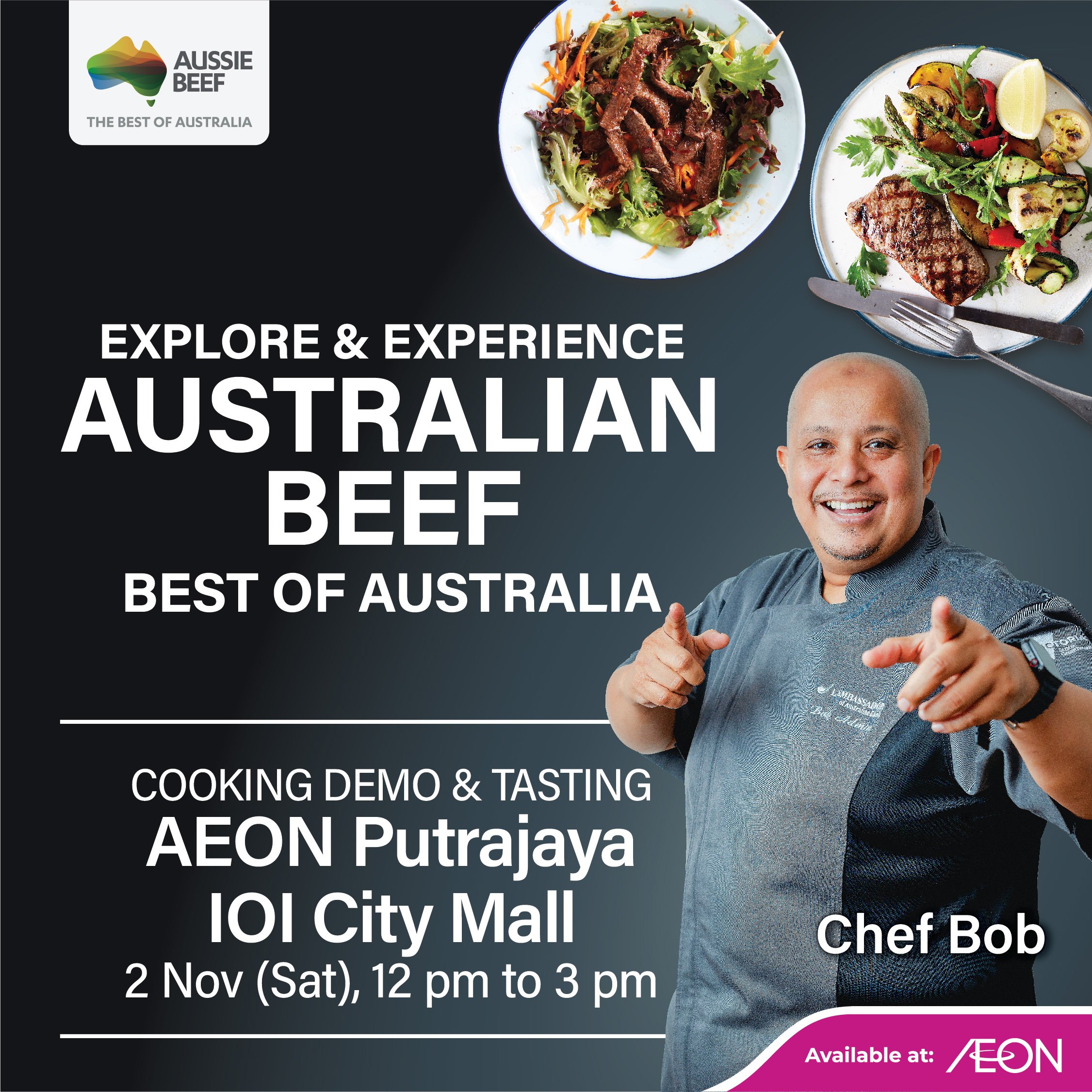 Best of Australia: Cooking Demo and Tasting - AEON IOI Putrajaya Mall