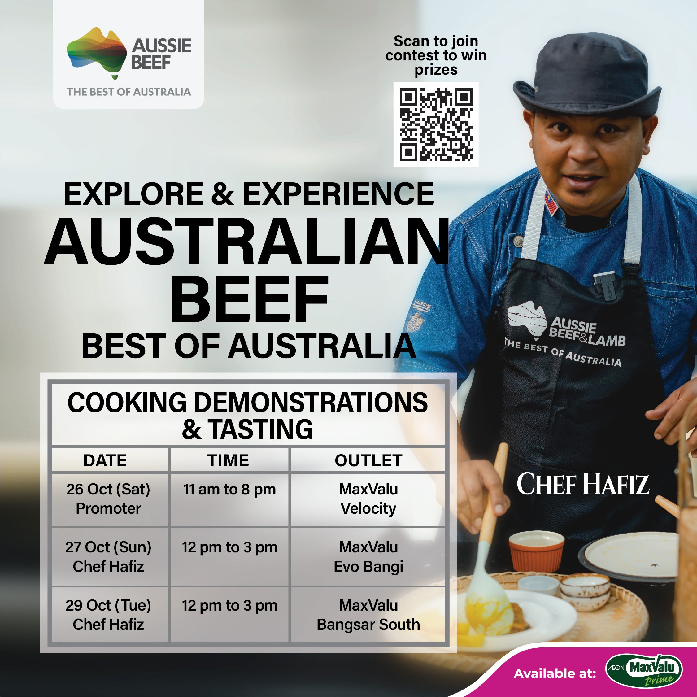 Best of Australia: Cooking Demo and Tasting - MaxValu